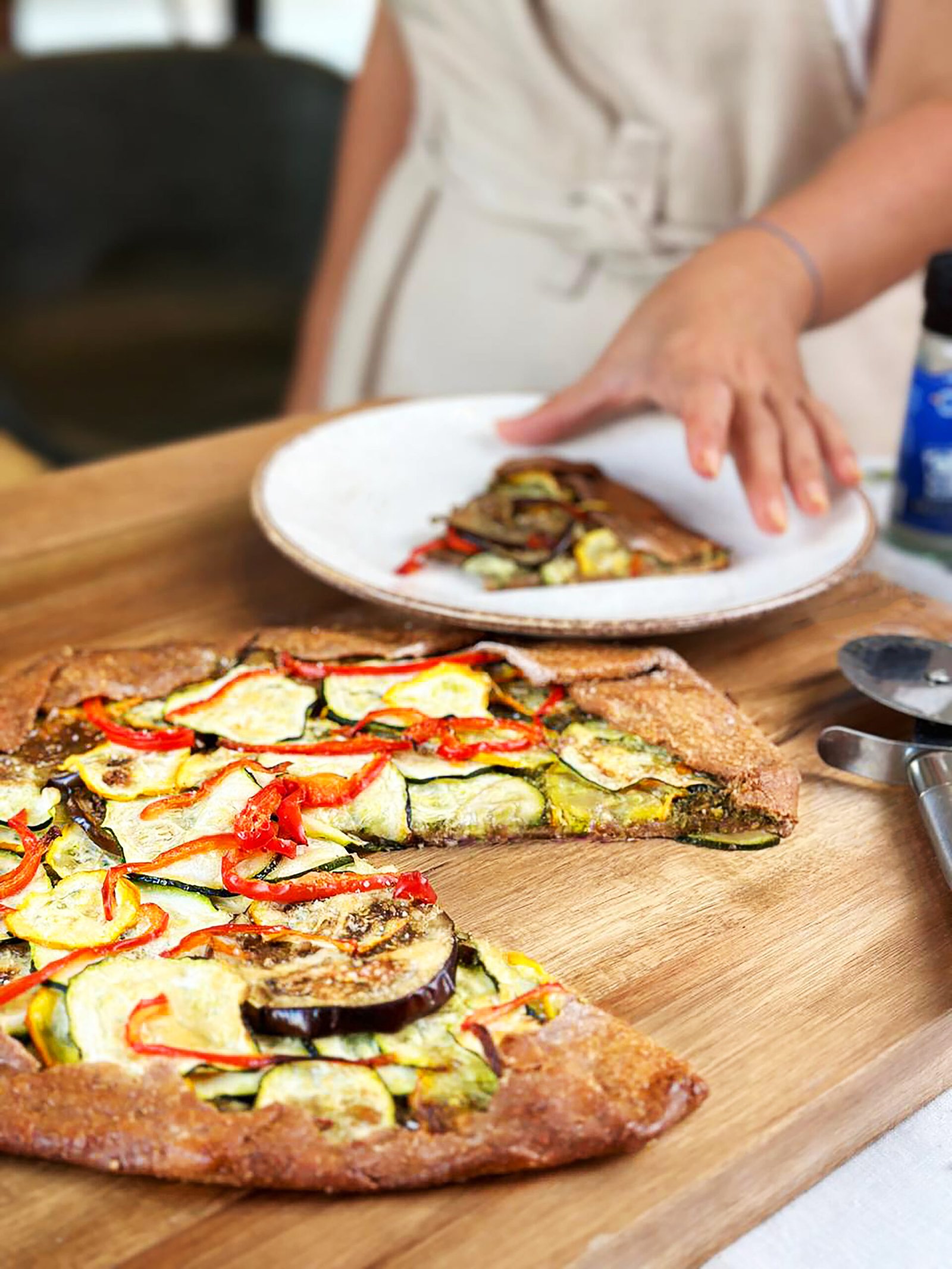 Mediterranean Veggie Galette