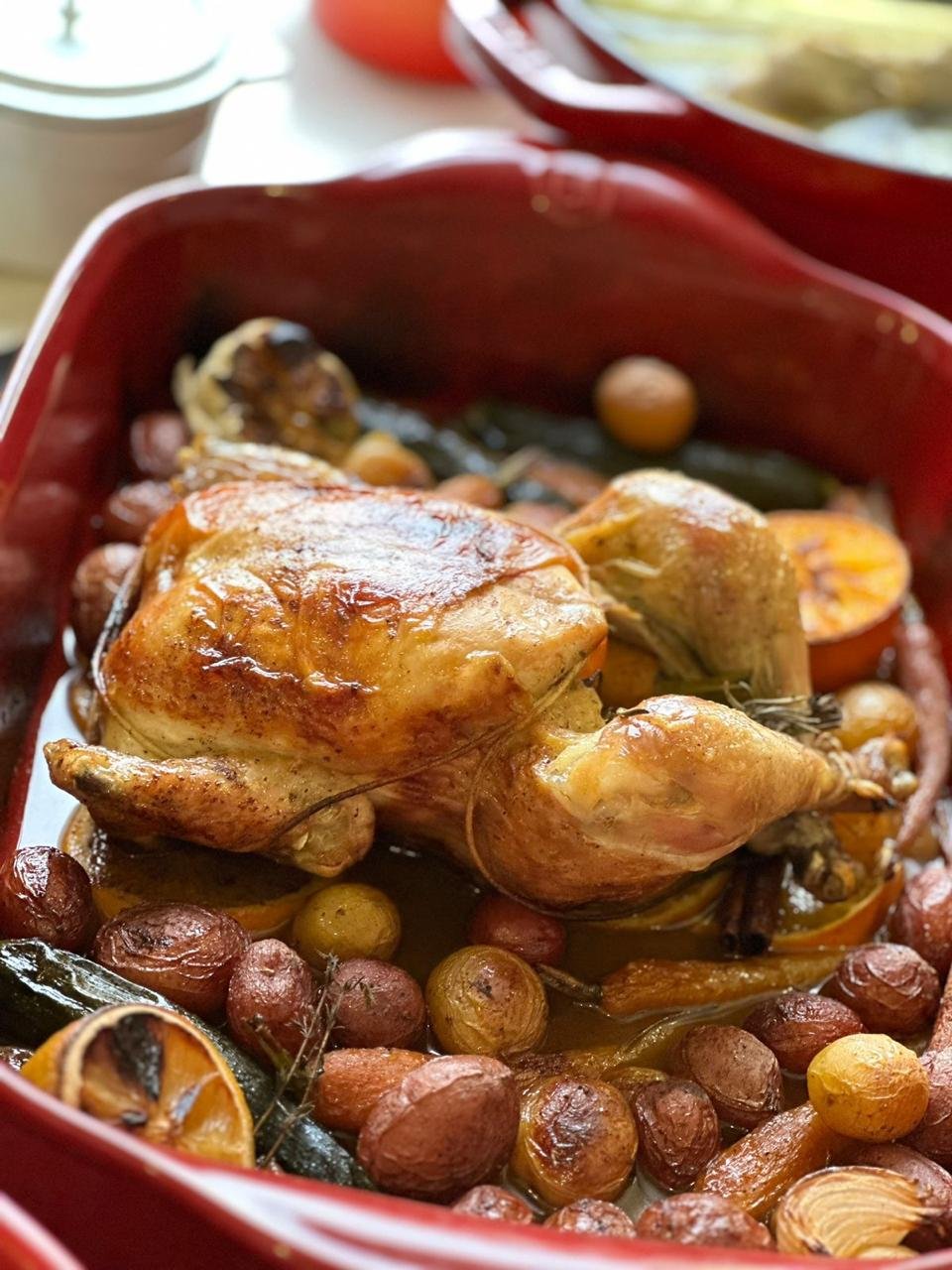 Spiced Orange Roasted Chicken