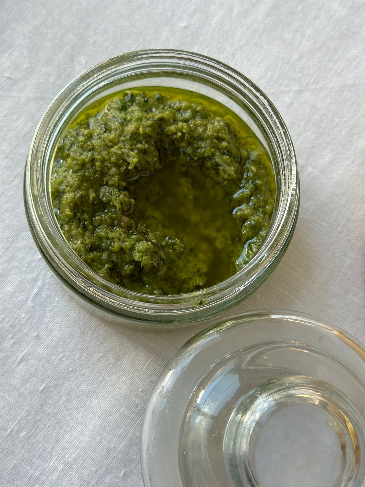 Rustic Mortar Pesto